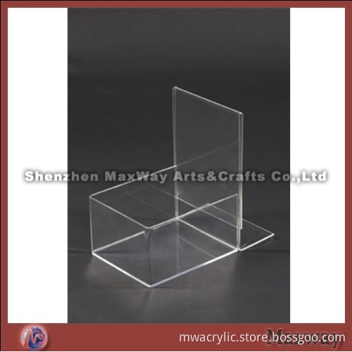 Transparent Multifunctional Acrylic/Perspex Menu Holder